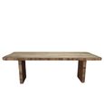Bassano Dining Table - 240cm - 10 Seater - Natural - Wood