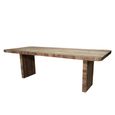 Bassano Dining Table - 240cm - 10 Seater - Natural - Wood