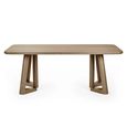 Caravelle Dining Table - 200cm - 8 Seater - Smokey - Oak Effect