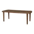 Babel Curved Dining Table - 200cm - 8 Seater - Natural - Wooden