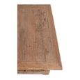 Carbon Refectory Dining Table - 300cm - 12 Seater - Natural - Pine Wood