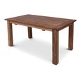 Floris Dining Table - 180cm - 8 Seater - Rustic Brown - Recycled Teak Wood