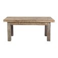Massive Dining Table - 184cm - 8 Seater - Rustic Natural - Wooden