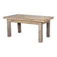 Massive Dining Table - 184cm - 8 Seater - Rustic Natural - Wooden