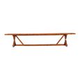 Refectory Dining Table - 500cm - 16 Seater - Orange - Wooden
