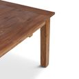 Floris Dining Table - 200cm - 8 Seater - Brown - Recycled Teak Wood