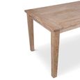 Hugo Dining Table - 180cm - 8 Seater - Natural - Teak Wood