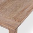Hugo Dining Table - 180cm - 8 Seater - Natural - Teak Wood
