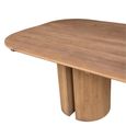 Cerchi Dining Table - 244cm - 10 Seater - Natural - Wooden