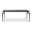 Jake Dining Table - 200cm - 8 Seater - Black - Recycled Wood and Metal