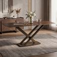 Solara Dining Table - 180cm - 6 Seater - Walnut