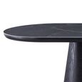 Calgary Dining Table - 200cm - 8 Seater - Oval - Black