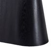 Calgary Dining Table - 200cm - 8 Seater - Oval - Black