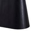 Calgary Dining Table - 200cm - 8 Seater - Oval - White and Black