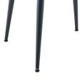 Argenta Dining Table - 90cm - 4 Seater - Round - Grey and Black - Sintered Stone Top