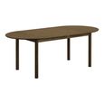 Bundaberg Oak Extending Dining Table - 200cm-300cm - 8-12 Seater - Oval - Walnut