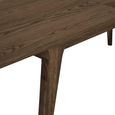 Darwin Extending Dining Table - 240cm-340cm - 8-12 Seater - Dark Brown