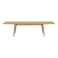 Darwin Extending Dining Table - 240cm-340cm - 8-12 Seater - Natural