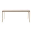 Alcudia Outdoor Dining Table - 200cm - 8 Seater - Sand - Ceramic and Aluminium