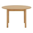 Bundaberg Oak Extending Dining Table - 120cm-220cm - 4-8 Seater - Round - Natural