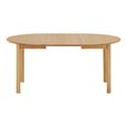 Bundaberg Oak Extending Dining Table - 120cm-220cm - 4-8 Seater - Round - Natural