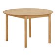 Bundaberg Oak Extending Dining Table - 120cm-220cm - 4-8 Seater - Round - Natural