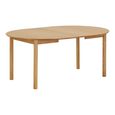 Bundaberg Oak Extending Dining Table - 120cm-220cm - 4-8 Seater - Round - Natural