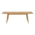 Darwin Oak Extending Dining Table - 180cm-230cm - 6-8 Seater - Natural