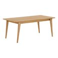 Darwin Oak Extending Dining Table - 180cm-230cm - 6-8 Seater - Natural