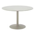 Riva Dining Table - 120cm - 4 Seater - Round - Sand - Wooden and Metal