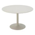 Riva Dining Table - 120cm - 4 Seater - Round - Sand - Wooden and Metal