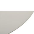 Riva Dining Table - 120cm - 4 Seater - Round - Sand - Wooden and Metal