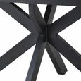 Infiniti Butterfly Extending Dining Table - 140cm-180cm - 4-8 Seater - Spider Leg - Ashen Oak