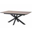 Infiniti Ashen Oak Butterfly Extending Dining Table - 180cm-220cm - 8-10 Seater - Spider Leg