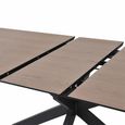 Infiniti Ashen Oak Butterfly Extending Dining Table - 180cm-220cm - 8-10 Seater - Spider Leg