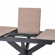 Infiniti Ashen Oak Butterfly Extending Dining Table - 180cm-220cm - 8-10 Seater - Spider Leg