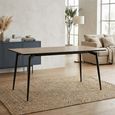 Infiniti Dining Table - 160cm - 6 Seater - Dune Oak