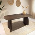 Trevor Dining Table - 220cm - 8 Seater - Malta - Mango Wood