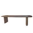 Tyler Curved Dining Table - 300cm - 12 Seater - Malta - Mango Wood