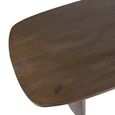 Tyler Curved Dining Table - 300cm - 12 Seater - Malta - Mango Wood