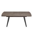 Birkdale Extending Dining Table - 140cm-180cm - 4-6 Seater - Dark Wood