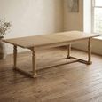 Chateau Extending Dining Table - 200cm-250cm - 8-10 Seater - Natural - Rustic Pine