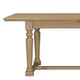 Chateau Extending Dining Table - 200cm-250cm - 8-10 Seater - Natural - Rustic Pine