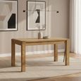 Clearance - Bergen Extending Dining Table - 2-6 Seater - 135cm-175cm - Oak - FSS17485