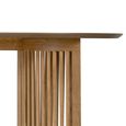 Clearance - Soho Dining Table - Oval - Slatted Base - 8 Seater - 200cm - Oak - FSS17482