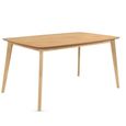 Clearance - Lexington Light Oak 6 Seater Dining Table - 150cm - FSS17514
