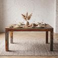 Cube Goa Petite Dining Table - 135cm - 4 Seater - Rustic Sheesham
