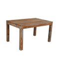 Cube Goa Petite Dining Table - 135cm - 4 Seater - Rustic Sheesham