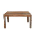 Cube Goa Petite Dining Table - 135cm - 4 Seater - Rustic Sheesham