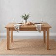 Melbourne Country Oak Extending Dining Table - Rustic - Variation Available